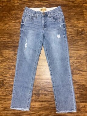 Democracy Mid Rise Straight Leg Jeans Size 2